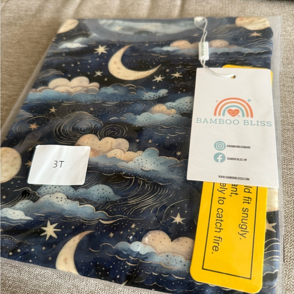Bamboo Bliss - Starry Night PJ Set